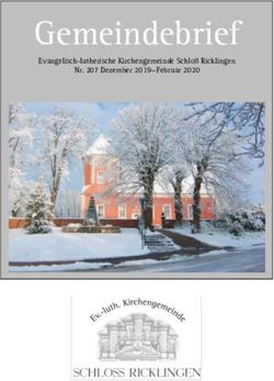 Gemeindebrief - Kirche Schlo&szlig;-Ricklingen