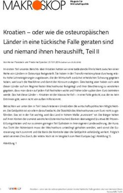 Kroatien - oder wie die osteurop&auml;ischen L&auml;nder in eine t&uuml;ckische Falle geraten sind und niemand ihnen heraushilft