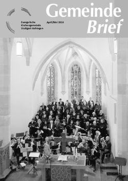 Gemeinde Brief Evangelische Kirchengemeinde Stuttgart-Vaihingen
