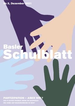 Schulblatt Basler - PARTIZIPATION - ABER WIE ? - bei eduBS!