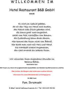 WILLKOMMEN IM Hotel Restaurant B&B GmbH