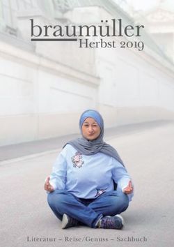 Herbst 2019 - Literatur - Reise/Genuss - Sachbuch - Braumüller Verlag