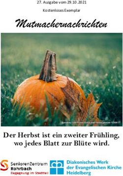 Mutmachernachrichten - Der Herbst ist ein zweiter Frühling, wo jedes Blatt zur Blüte wird - Diakonie Heidelberg