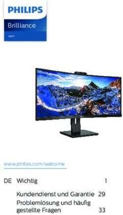 DE Wichtig 1 Kundendienst und Garantie 29 Probleml&ouml;sung und h&auml;ufig gestellte Fragen - Philips