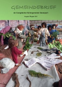GEMEINDEBRIEF der Evangelischen Kirchengemeinde Oberaspach - Ausgabe Pfingsten 2021 - Evangelischer Kirchenbezirk Schw&auml;bisch ...