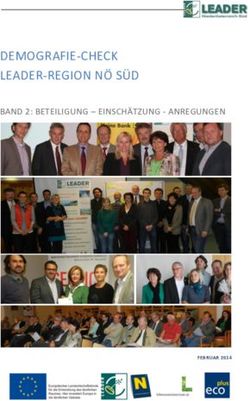 DEMOGRAFIE-CHECK LEADER-REGION N&Ouml; S&Uuml;D - BAND 2: BETEILIGUNG - EINSCH&Auml;TZUNG - ANREGUNGEN