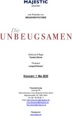 Kinostart: 7. Mai 2020 - Majestic Film