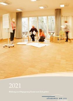 2021 Bildung und Begegnung Raum und Zeit geben - akademie am see. Koppelsberg