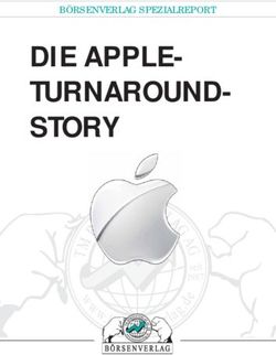 DIE APPLE-TURNAROUND- STORY - B&Ouml;RSENVERLAG SPEZIALREPORT