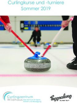 Curlingkurse und -turniere Sommer 2019 - Toggenburg Tourismus