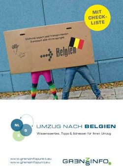 M i t - UmzUg nach Belgien Nl - Grenzinfopunkt