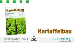 MediaDaten 2021 gültig ab 1. Januar 2021 - DLG-Verlag