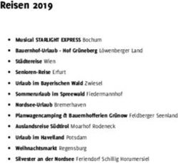 Reisen 2019 - Ambulante Hilfen + Assistenz