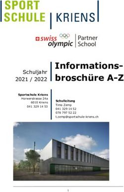 Informations-brosch&uuml;re A-Z - Schuljahr 2021 / 2022 - Sportschule Kriens