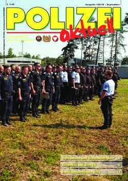 Das magazin für die exekutive - Polizeigewerkschaft