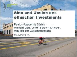 Sinn und Unsinn des ethischen Investments - Mai 2015 Paulus-Akademie Zürich Michael Diaz, Leiter Bereich Anlegen, Mitglied der Geschäftsleitung