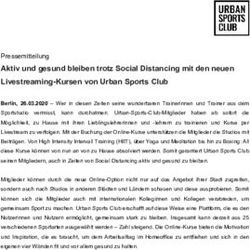 Aktiv und gesund bleiben trotz Social Distancing mit den neuen Livestreaming-Kursen von Urban Sports Club