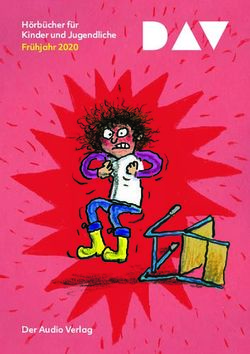 Hörbücher für Kinder und Jugendliche Frühjahr 2020 - Der Audio Verlag