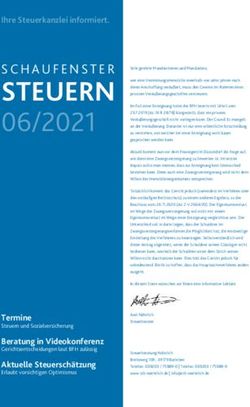 STEUERN 06/2021 Ihre Steuerkanzlei informiert - TSA Treuhand GmbH ...