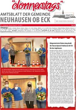 NEUHAUSEN OB ECK AMTSBLATT DER GEMEINDE