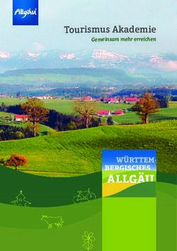 Tourismus Akademie Gemeinsam mehr erreichen - W&uuml;rttembergisches Allg&auml;u