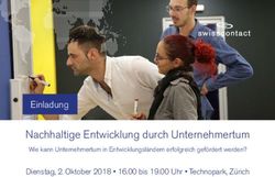 Nachhaltige Entwicklung durch Unternehmertum - Wie kann Unternehmertum in Entwicklungsl&auml;ndern erfolgreich gef&ouml;rdert werden? - svial