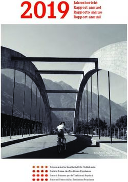 2019 Schweizerische Gesellschaft f&uuml;r ...