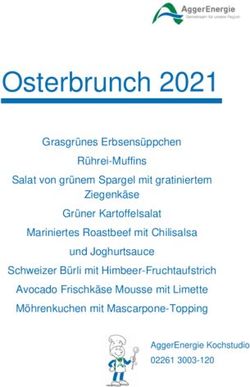 OSTERBRUNCH 2021 - AGGERENERGIE