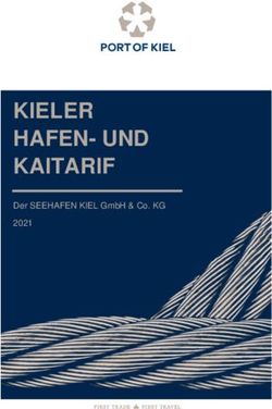KIELER HAFEN- UND KAITARIF