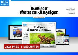 2022 PREIS- & MEDIADATEN - Die Zeitungen