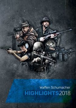 HIGHLIGHTS 2018 Waffen Schumacher - Waffen Schumacher GmbH