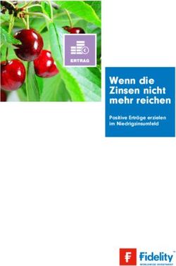 Wenn die Zinsen nicht mehr reichen - Positive Ertr&auml;ge erzielen im Niedrigzinsumfeld