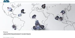 LIQUIDIT&Auml;TSTRAGF&Auml;HIGKEIT IN DER PRAXIS - ifb group