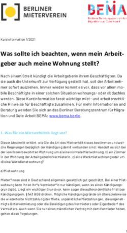 Was sollte ich beachten, wenn mein Arbeitgeber auch meine Wohnung stellt? - Faire Integration