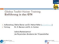 Globus Toolkit Nutzer Training - Einführung in das GT4 Aufbereitung: Stefan Berner und Dr. Helmut Heller () Vortrag