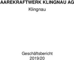 AAREKRAFTWERK KLINGNAU AG - Klingnau - Geschäftsbericht 2019/20 - Axpo