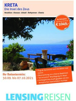 KRETA Die Insel des Zeus Heraklion - Knossos - Arkadi - Rethymnon - Chania - Lensing Reisen