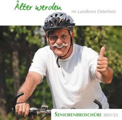 &Auml;lter werden im Landkreis Osterholz - SeniorenbroSch&uuml;re 2021/22 - Anzeiger-Verlag