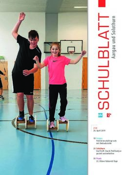 7/19 26. April 2019 10 Aargau Politik beschäftigt sich mit Ombudsstelle - ALV