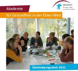 Akademie f&uuml;r Gesundheit in der Einen Welt - Seminarprogramm 2021 - Tropenklinik Paul-Lechler ...