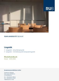 Linguistik - am Sprachwissenschaftlichen ...