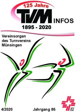 INFOS Vereinsorgan des Turnvereins M&uuml;nsingen - TV M&uuml;nsingen
