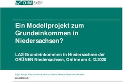 Ein Modellprojekt zum Grundeinkommen in Niedersachsen? - LAG Grundeinkommen in Niedersachsen der GR&Uuml;NEN Niedersachsen, Online am 4. 12.2020