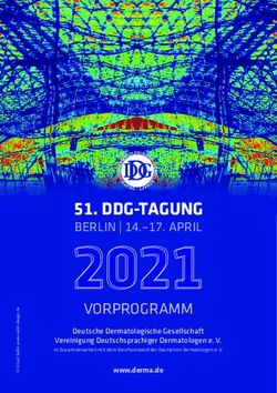 20212021 51. DDG-TAGUNG - BERLIN | 14.-17. APRIL - Industrie DDG Tagung