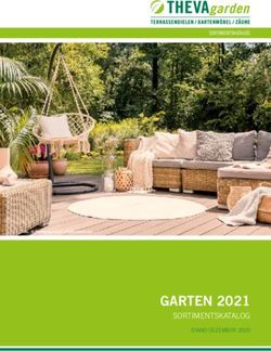 GARTEN 2021 SORTIMENTSKATALOG - SORTIMENTSKATALOG - Holz Ahmerkamp