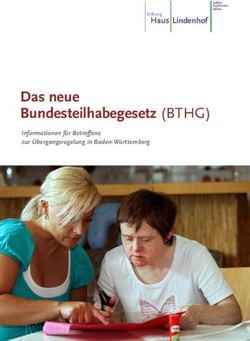 Das Neue Bundesteilhabegesetz (BTHG) - Haus Lindenhof Stiftung ...