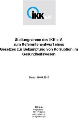 Stellungnahme des IKK e.V. zum Referentenentwurf eines Gesetzes zur Bekämpfung von Korruption im Gesundheitswesen - Stand: 10.04.2015