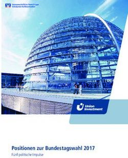 Positionen zur Bundestagswahl 2017 - F&uuml;nf politische Impulse - FinanzAgenda