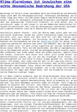Klima-Alarmismus ist inzwischen eine echte ökonomische Bedrohung der USA - Eike