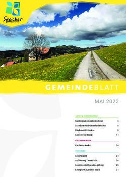 MAI 2022 - Gemeinde Speicher